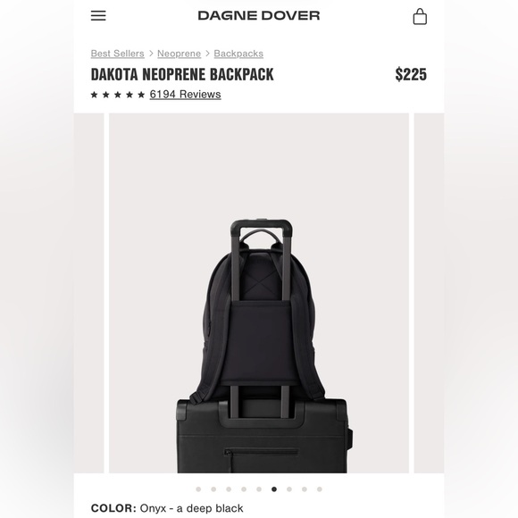 Dagne Dover Medium Dakota Backpack - Picture 13 of 14